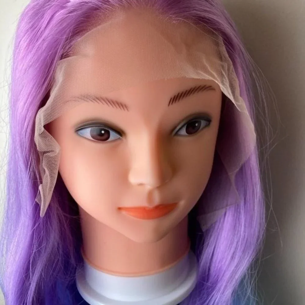 Purple Wigs Blue Wigs Lace Front Wig